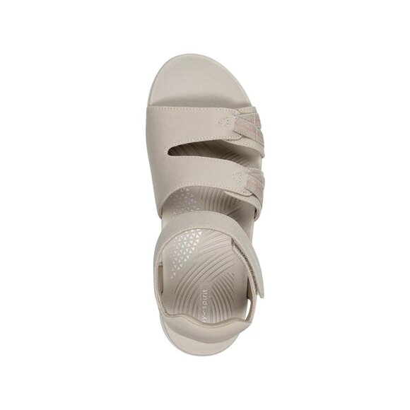 Easy Spirit Weber Women’s Sporty Sandals Light Wedge Comfort Walking Taupe 7.5 M - Picture 3 of 5